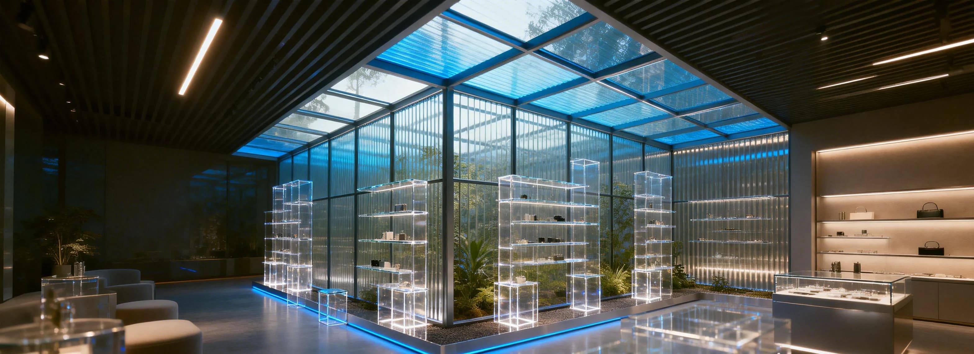 Custom acrylic display solutions for retail - 30-50% cost savings